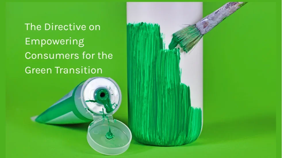 The Directive on Empowering Consumers for the Green Transition